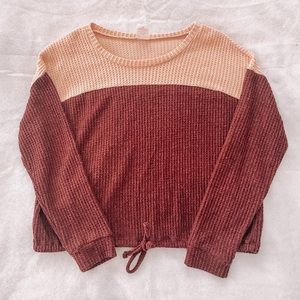 pink and purple top!